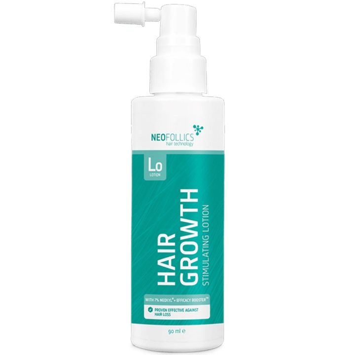 Neofollics - Hair Growth Stimulating Lotion - Clinically proven formula for fuller and stronger hair - 90 ml