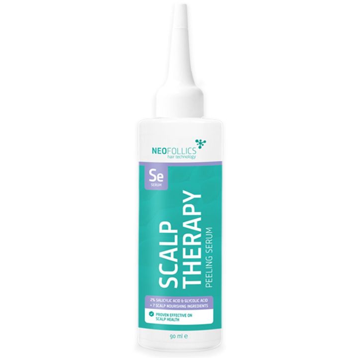 Neofollics - Scalp Therapy Peeling Serum - Reduces Dandruff, Itch & Flakes Effectively - 90 ml