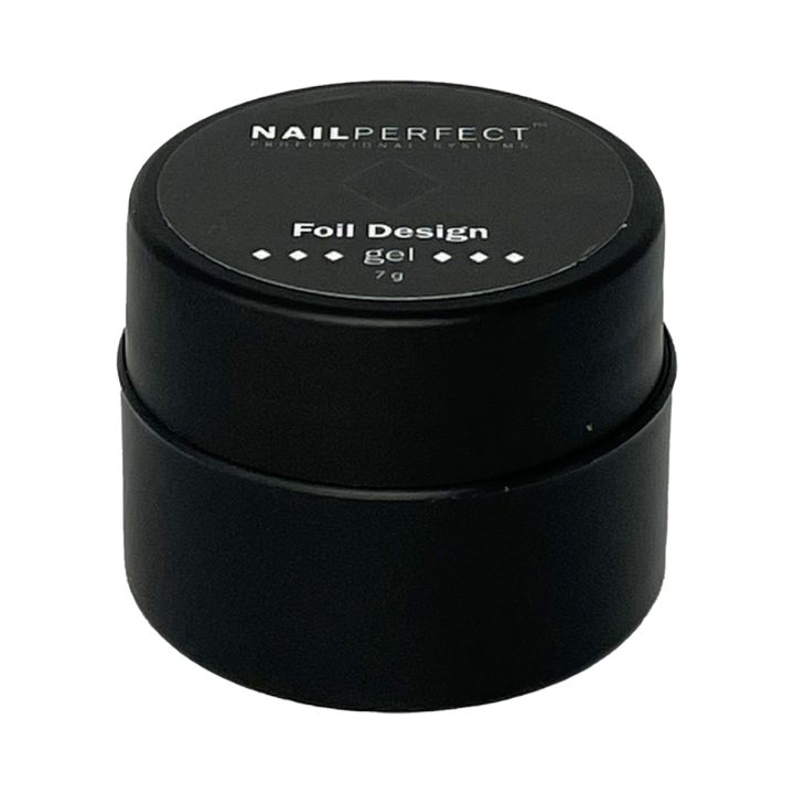 Nail Perfect Foil Design Gel Black 7 gr