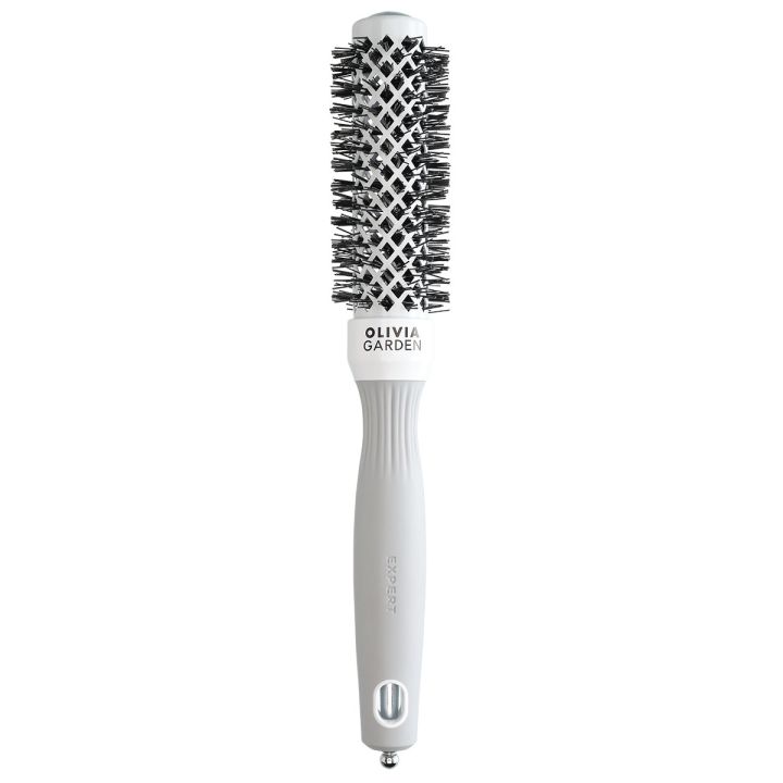 Olivia Garden - Expert Blowout Shine White & Grey - 35 mm