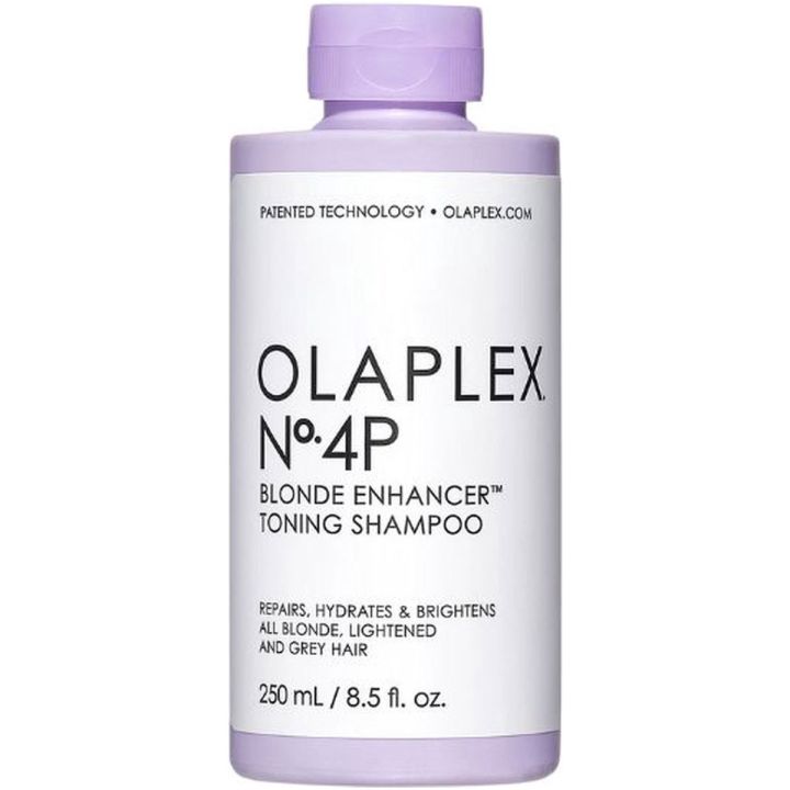 Olaplex No. 4P Blonde Enhancer Toning Shampoo for blonde and gray hair