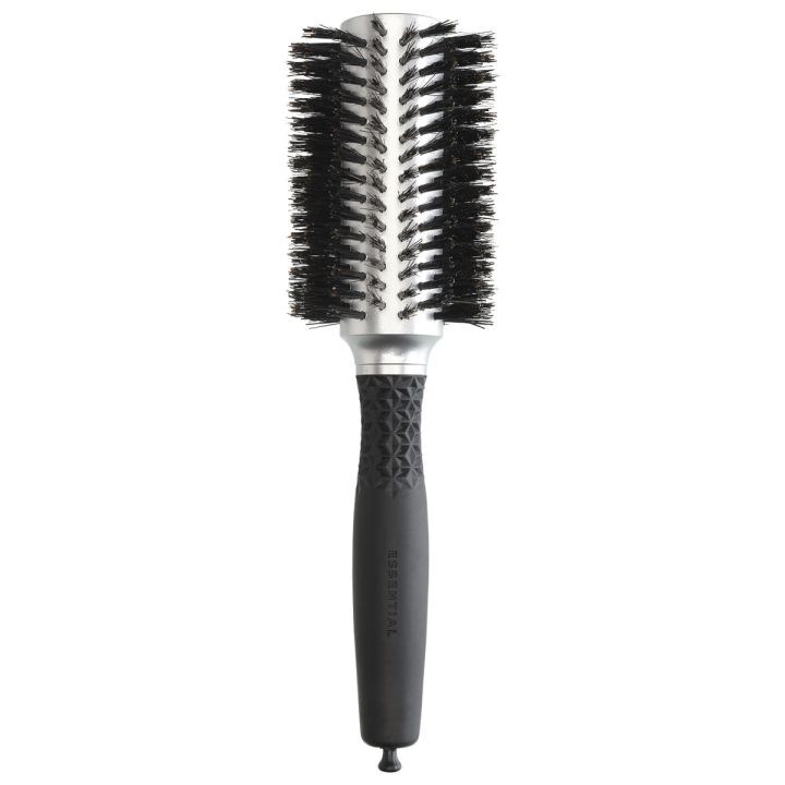 Olivia Garden - Blowout - Soft Boar - Silver - Hair Brush - 35 mm