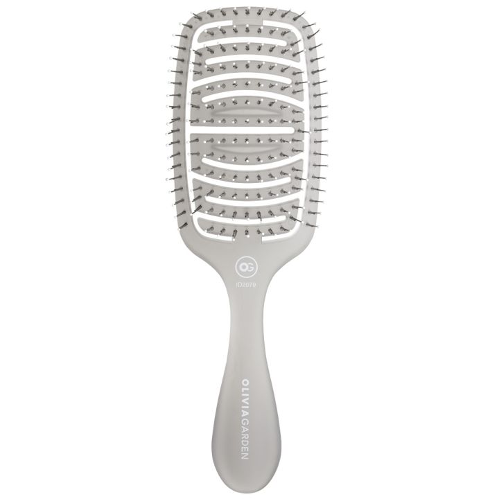 Olivia Garden - Care Flex - Medium Hair Brush - Ice Grey