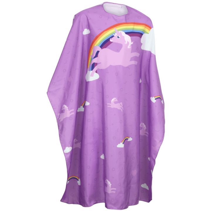 Olivia Garden - Kids' Cutting Cape - Unicorn Pink