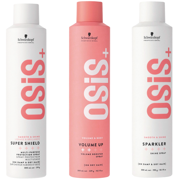 Schwarzkopf OSiS+ Protect Volume and Shine Kit product packaging set
