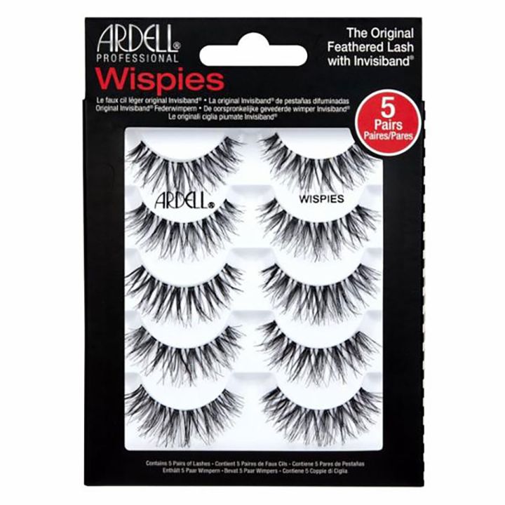 Ardell - Wispies 5 False Lashes - Black