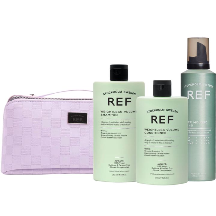 REF Beauty Weightless Volume Gift Bag