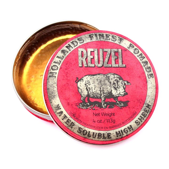 Reuzel Red Water-Soluble High-Sheen Pomade (Piglet)