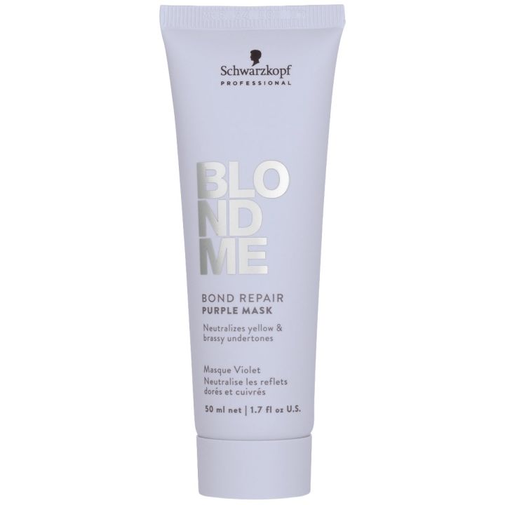 Schwarzkopf - Blond Me Repair Purple Mask - 50 ml