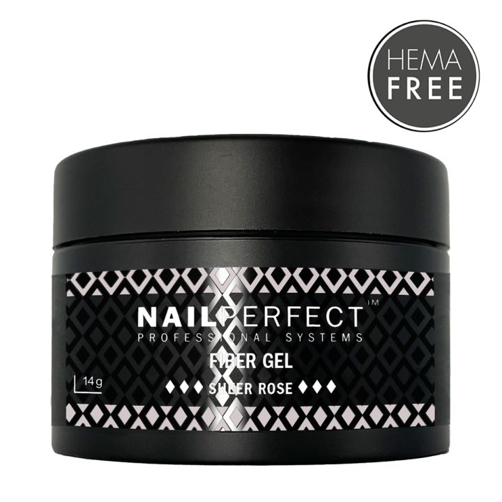 Nail Perfect - Fiber Gel – Sheer Rose - 14gr