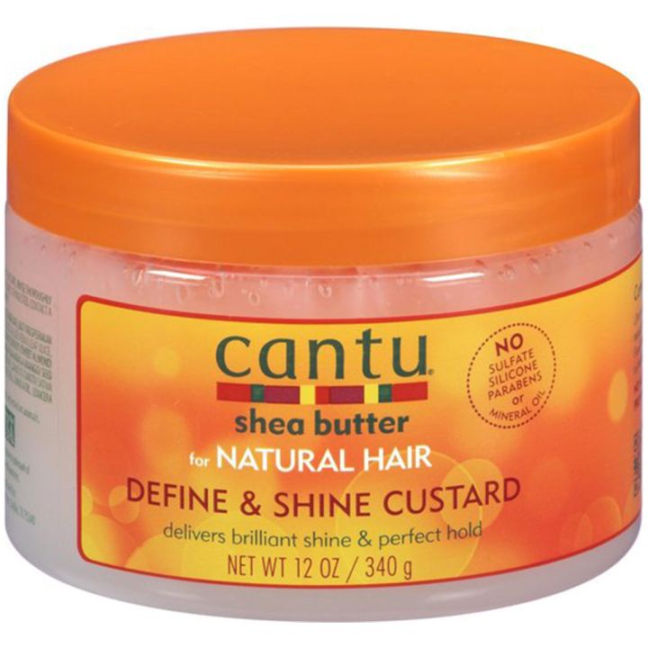 Cantu - Natural Hair - Define & Shine Custard, 340 gr