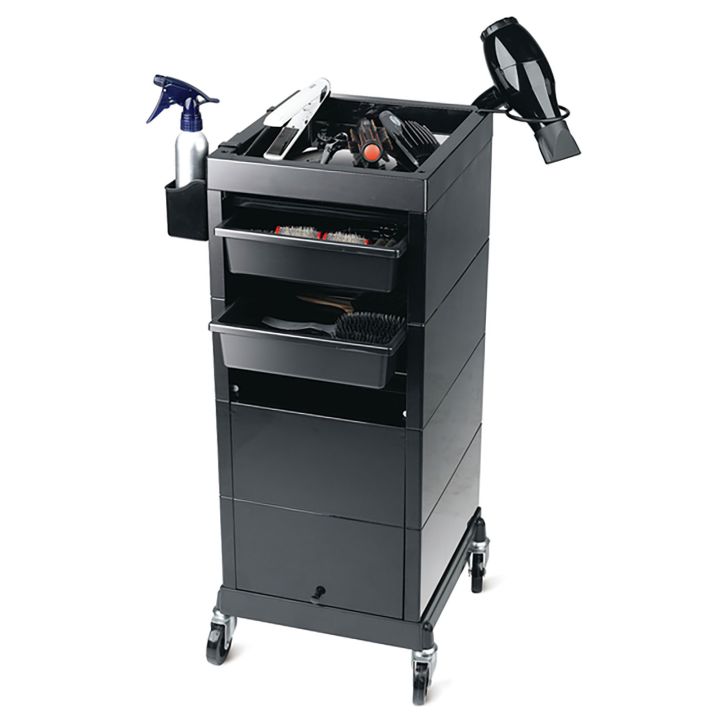 Sibel - Discrete Salon Trolley - Black