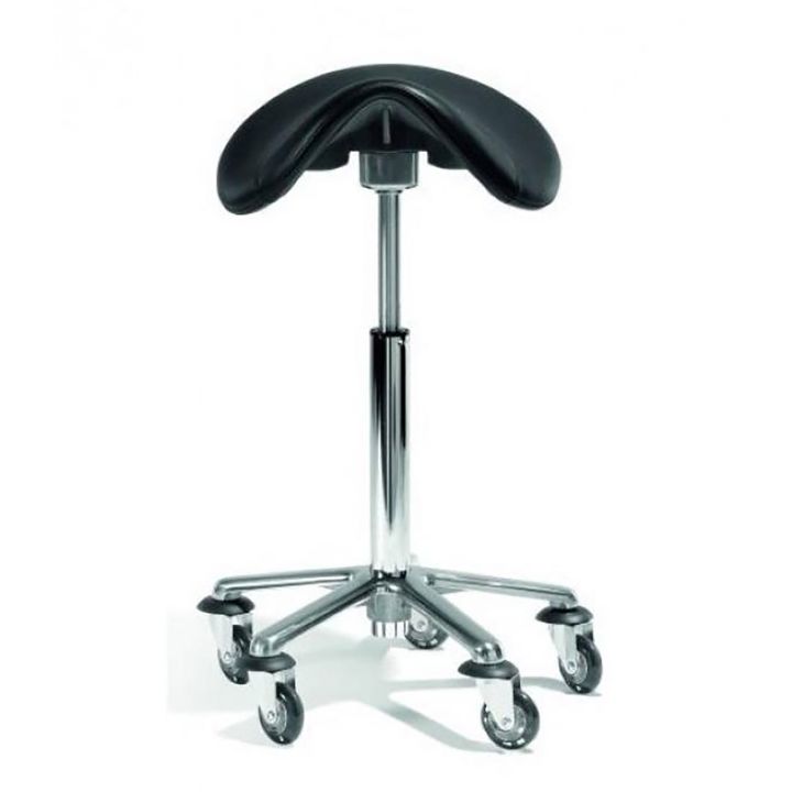 Sibel - RollerCoaster Exclusive Saddle XL Barber Stool - Large - Black