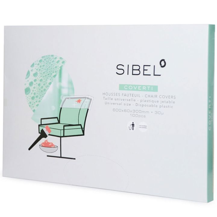 Sibel - Clean All - Disposable Plastic Chair Protectors - 100 Pieces
