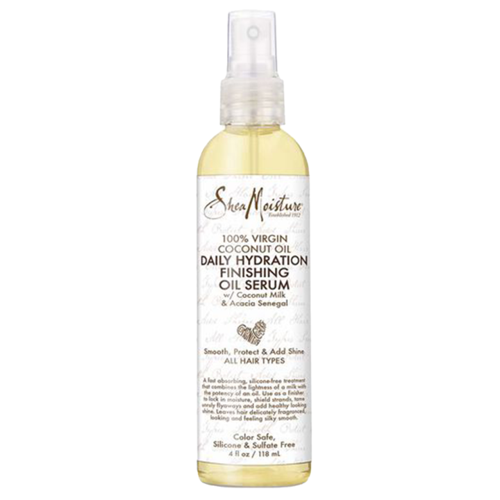 Shea Moisture - 100% Virgin Coconut Oil Finishing Oil Serum, 118 ml