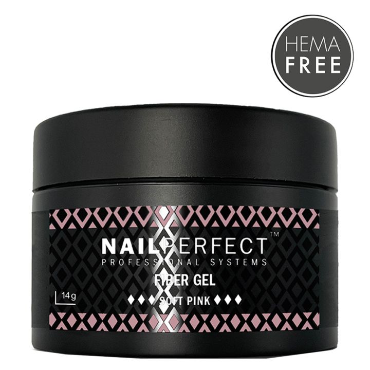 Nail Perfect - Fiber Gel in Soft Pink - 14gr