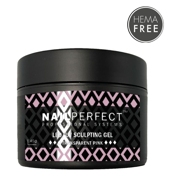Nail Perfect - LED/UV - Sculpting Gel - Translucent Pink - 45 gr