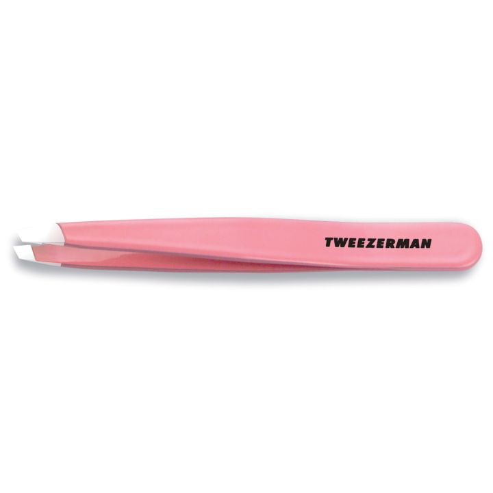 Tweezerman Slanted Tweezer – Pretty in Pink