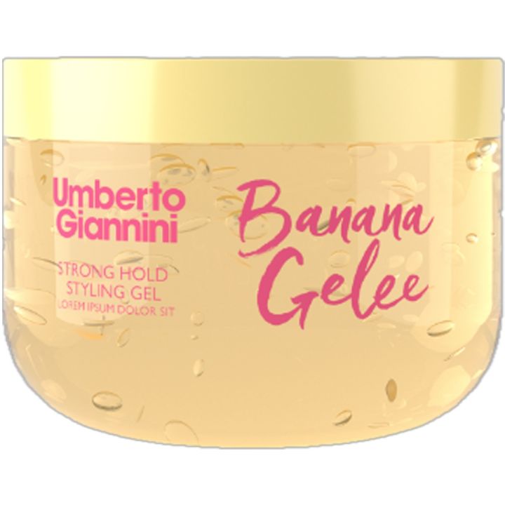 Umberto Giannini Banana Jelly Styling Gel 475 ml