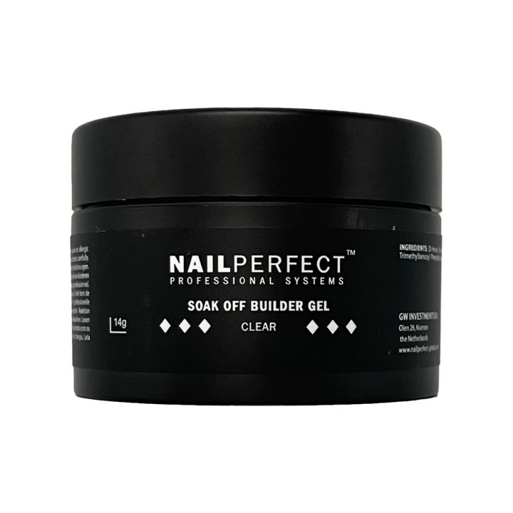 Upvoted - Soak-Off Builder Gel Clear - 14 gr