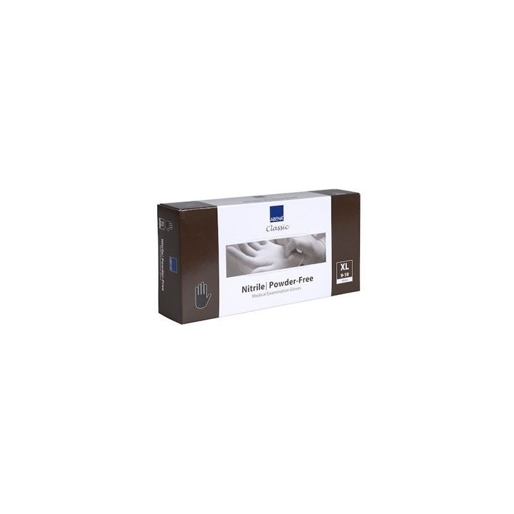 Abena - Nitrile Gloves - size XL - Powder-free Black - 100 pieces