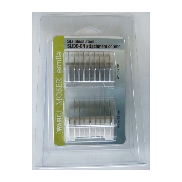 Wahl - Mounting Comb - Type 19 - Set Metal Blades - No. 0,5 & 1,5