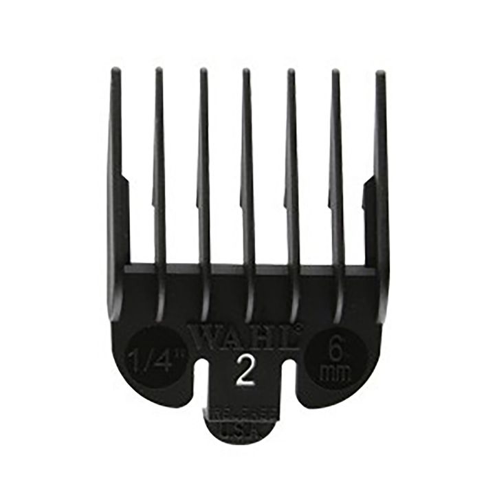 Wahl - Mounting comb - Type 1 - Plastic Black - No. 2 - 6 mm