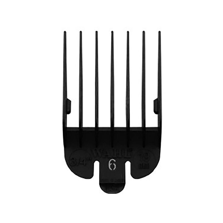 Wahl - Mounting comb - Type 1 - Plastic Black - No. 6 - 19 mm