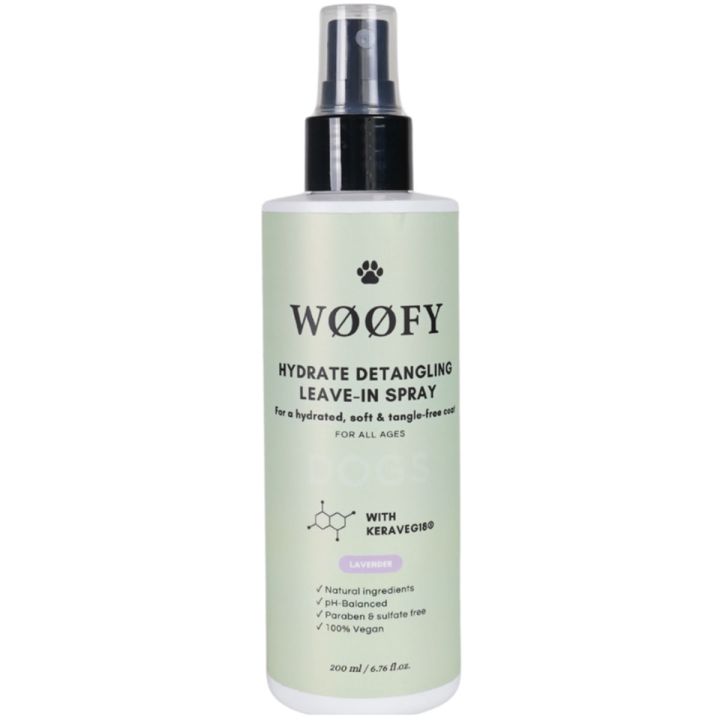 WØØFY Hydrate Detangling Leave in Spray, Lavender 250 ml