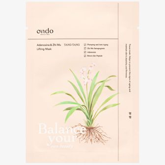 Ondo Beauty Adenosine & Zhi Mu Lifting Mask 25 gr