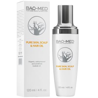 Bao-Med - Pure Huid, Hoofdhuid & Haarolie - 120 ml