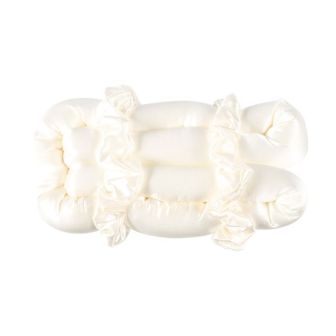 Beauty Pillow Luxury Silk Heatless Curls Pearl