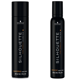 Schwarzkopf - Silhouette Super Hold Kit