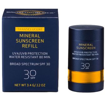 Brush On Block Mineral Sunscreen Translucent SPF 30 Refill