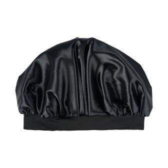 Beauty Pillow Satin Bonnet Black