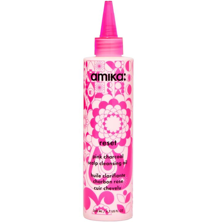 Amika Reset Pink Charcoal Scalp Cleansing Oil 200 ml