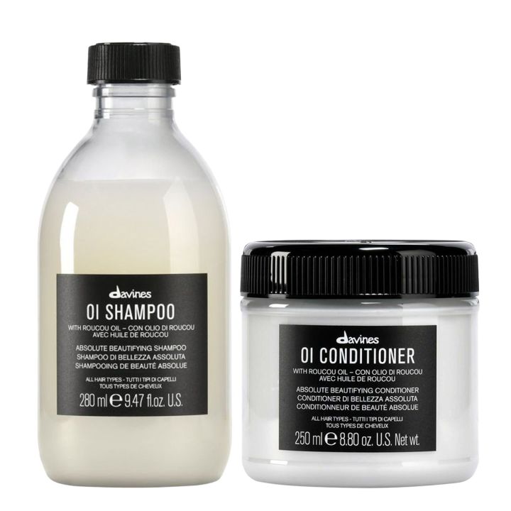 Davines OI Shampoo and Conditioner Value Set