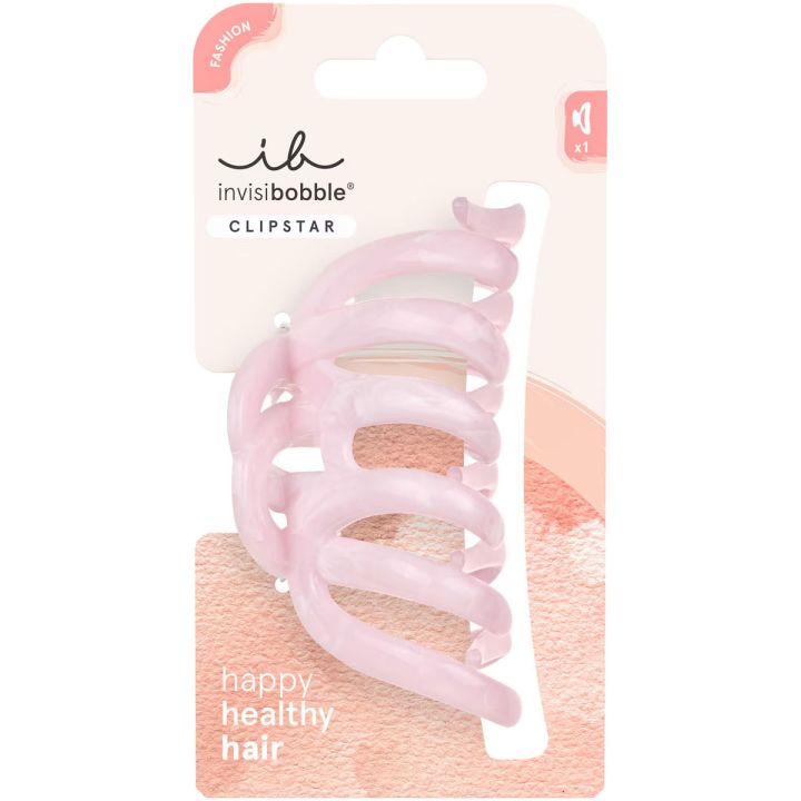 Invisibobble Clipstar Rose Glimmer Hair Clip XL