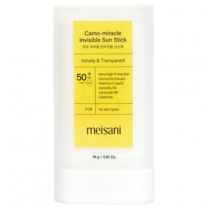 Meisani Camo Miracle Invisible Sun Stick SPF50 18 gr
