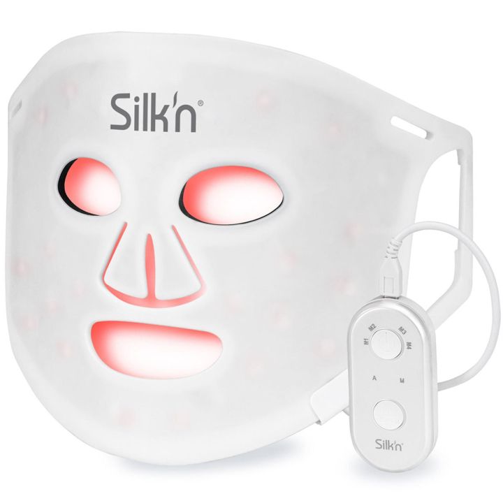 Silk'n Facial LED Mask 100LEDS Aan
