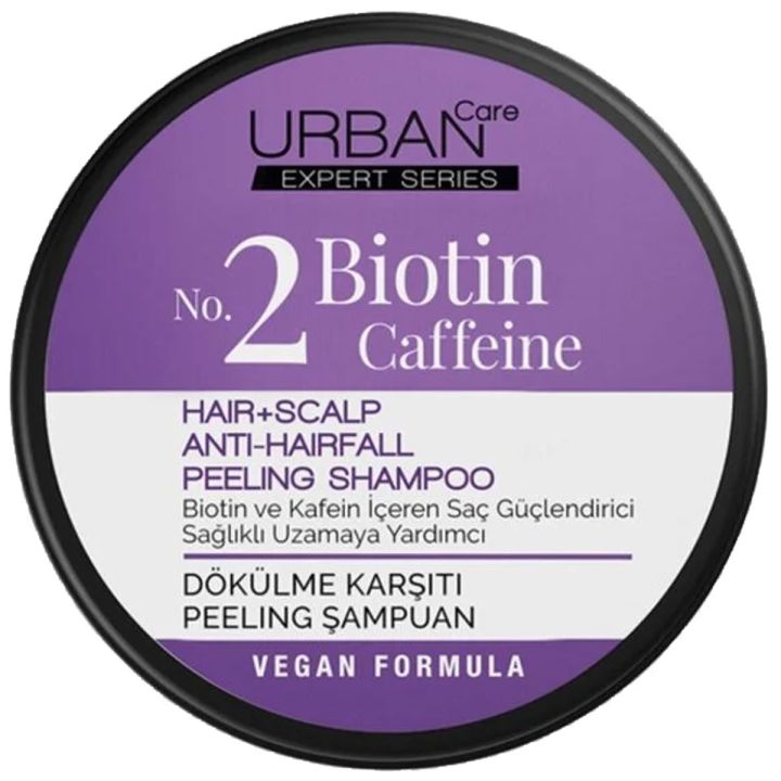 Urban Care Expert Biotine & Cafeïne Sea Salt Shampoo 200 ml
