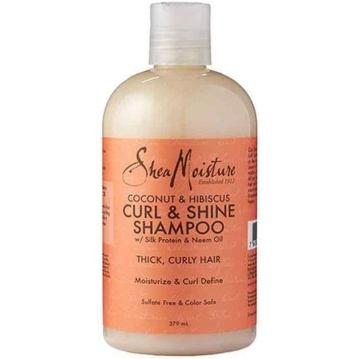 Shea Moisture Coconut & Hibiscus Curl & Shine Shampoo 384 ml