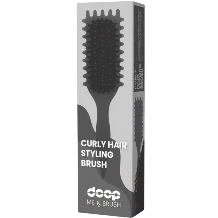 doop Me & Brush Curly Hair Styling Zwart
