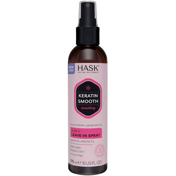 HASK Keratin Smoothing 5-in-1 Leave-In Spray 175 mL