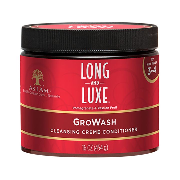 As I am - Long & Luxe Growash Cream Conditioner - 454 gr