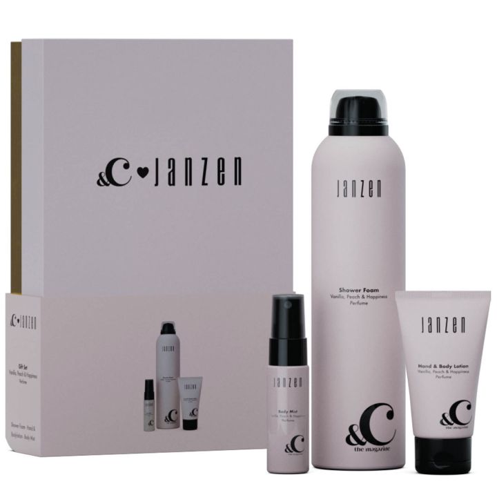 JANZEN Set S Body &C Vanilla Peach Happiness Gift Set