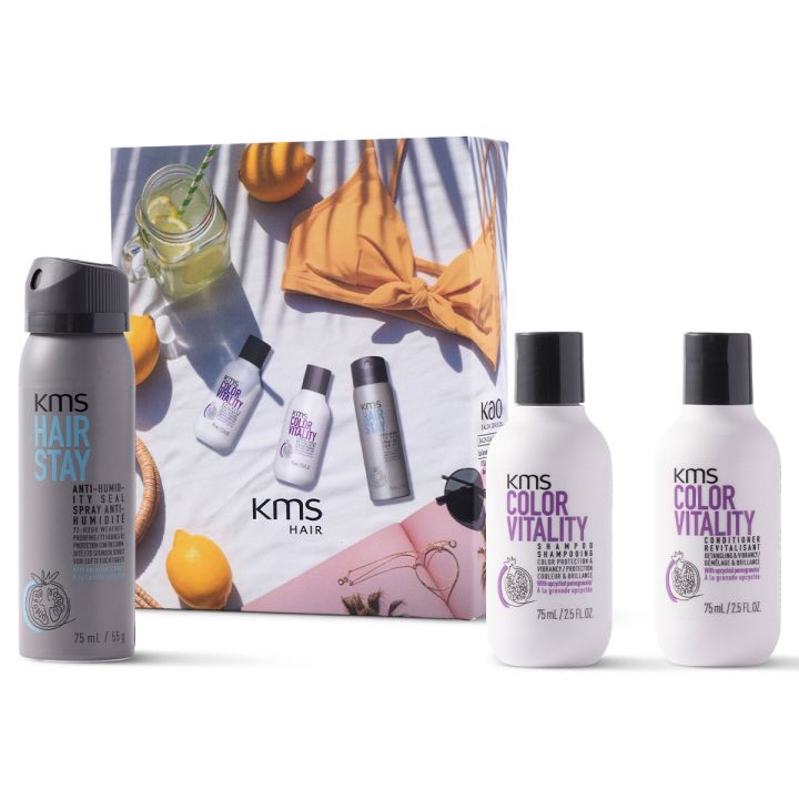 KMS Hair Colour Vitality Travel Set