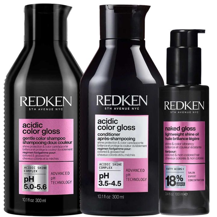 Redken acidic color gloss shampoo conditioner
