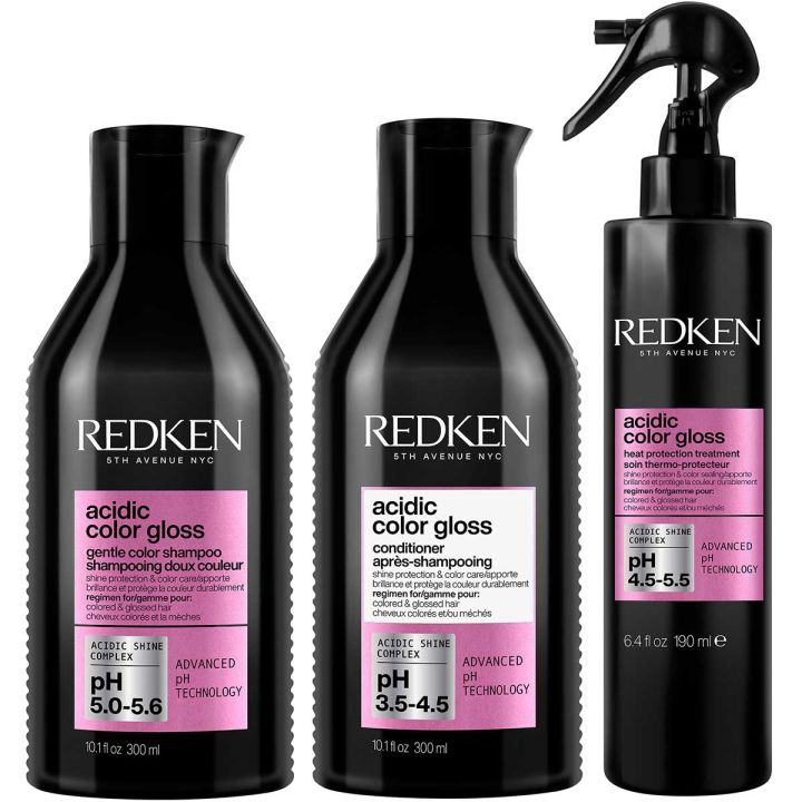 Redken acidic color gloss routine set