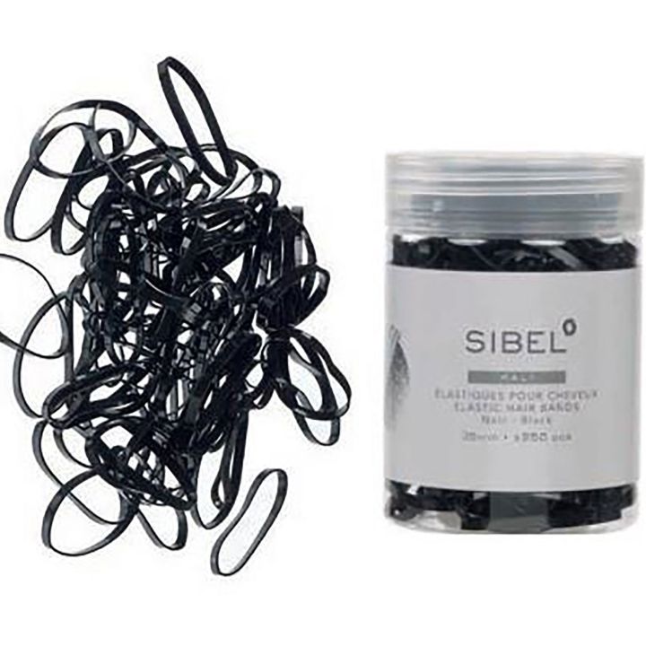 Sibel - Elastic Bands - Black - 35mm - 250 Pieces